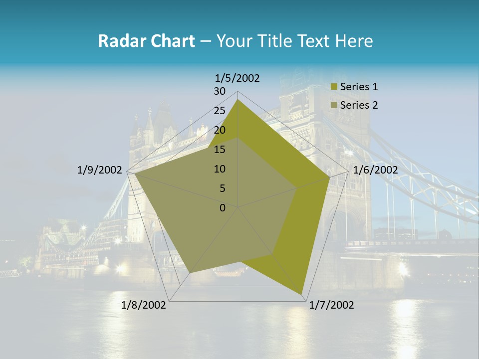 Architecture Bridge City Dark Dusk Late Lights London Ni Attraction Landmark PowerPoint Template