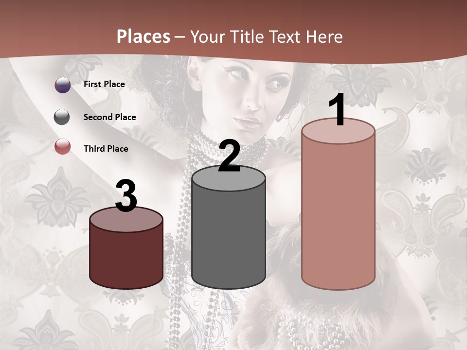 Woman Girl Classic PowerPoint Template