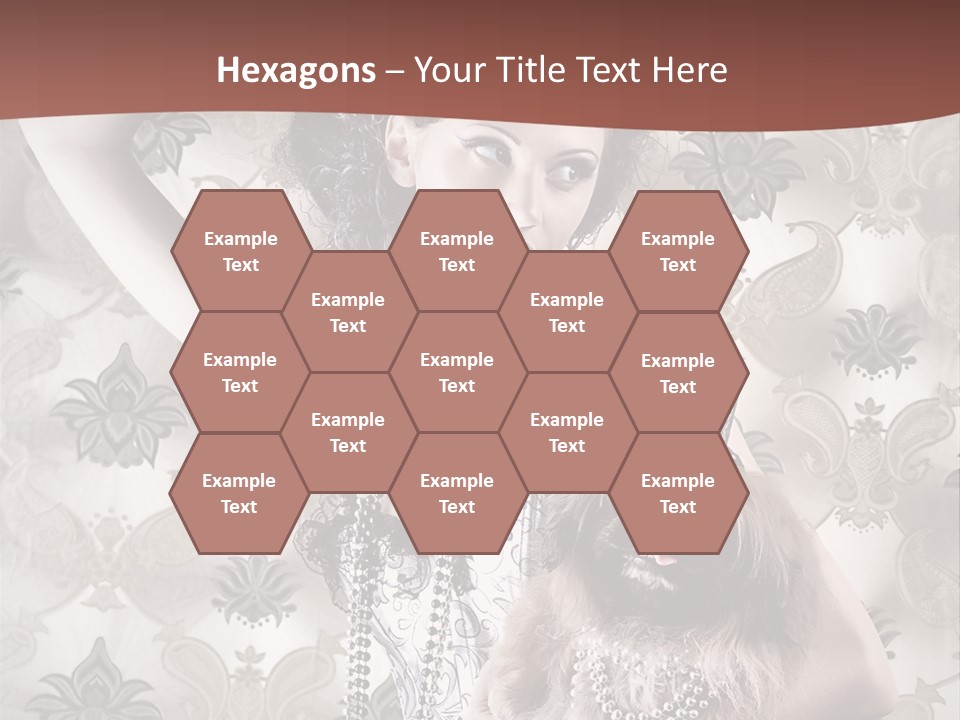 Woman Girl Classic PowerPoint Template