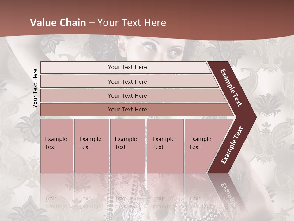 Woman Girl Classic PowerPoint Template