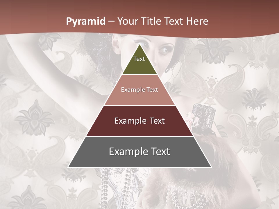 Woman Girl Classic PowerPoint Template