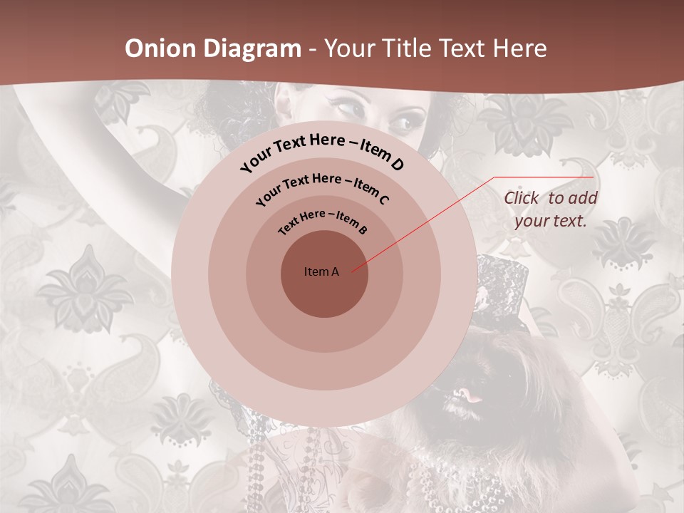 Woman Girl Classic PowerPoint Template