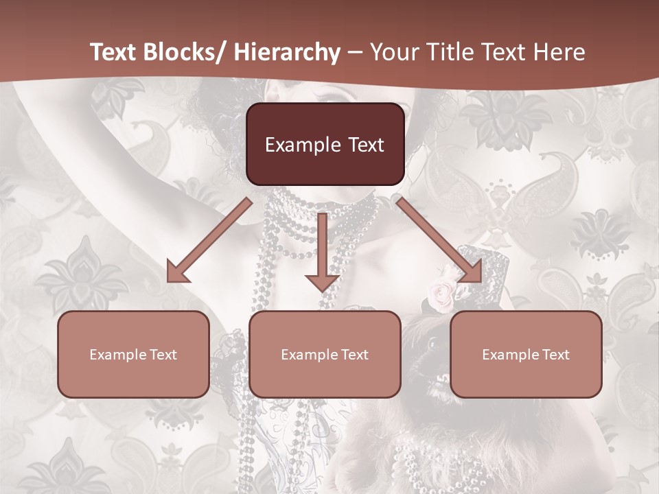 Woman Girl Classic PowerPoint Template