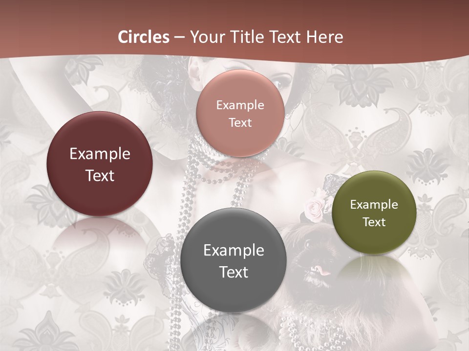 Woman Girl Classic PowerPoint Template