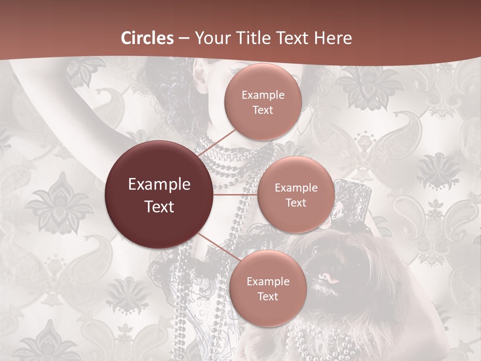 Woman Girl Classic PowerPoint Template