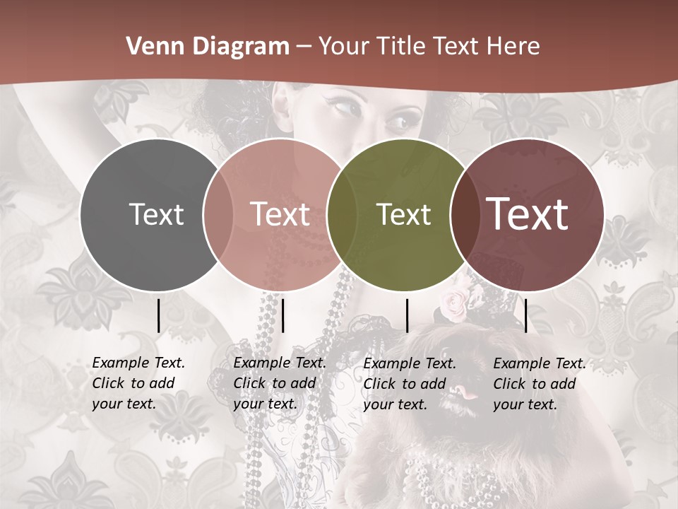 Woman Girl Classic PowerPoint Template