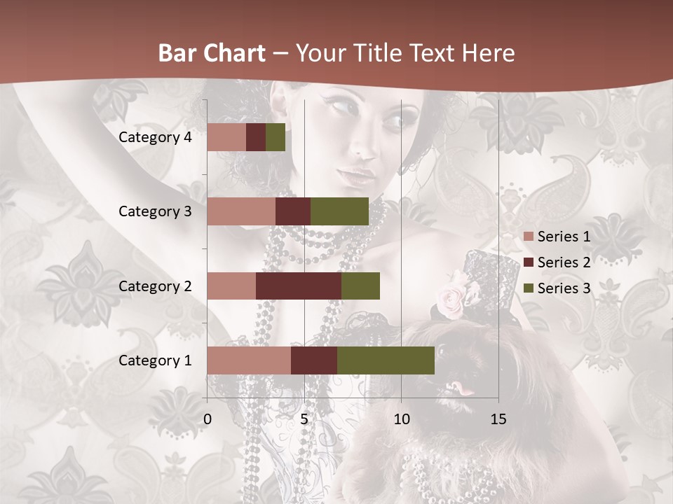 Woman Girl Classic PowerPoint Template