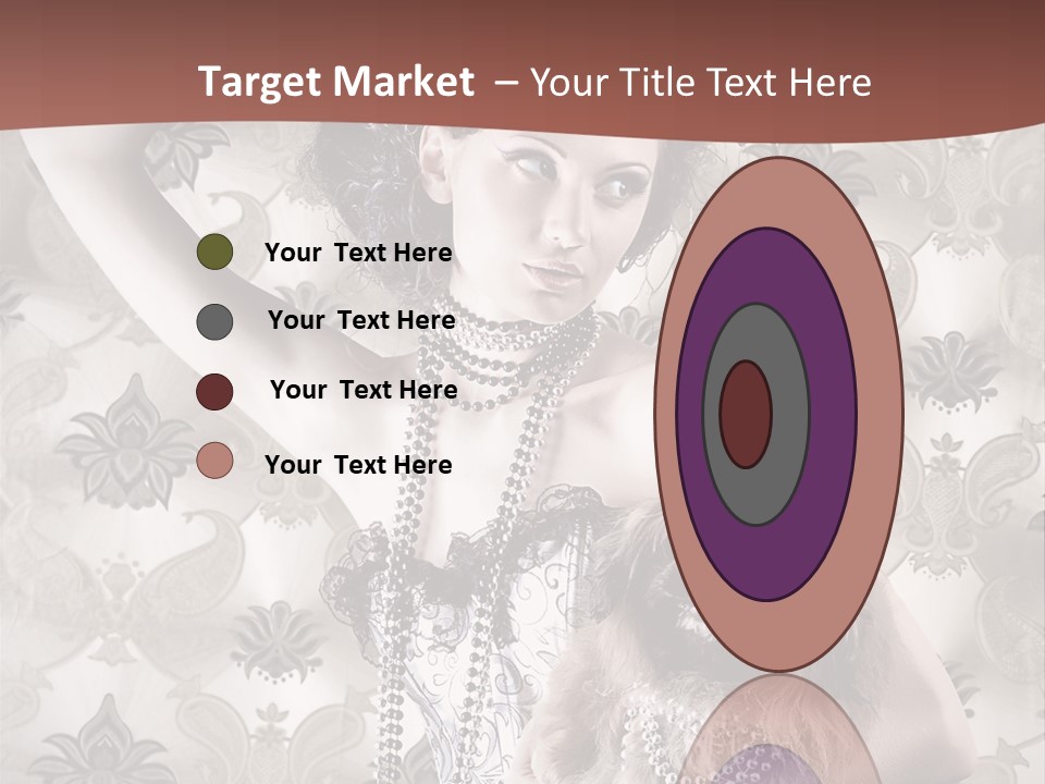 Woman Girl Classic PowerPoint Template