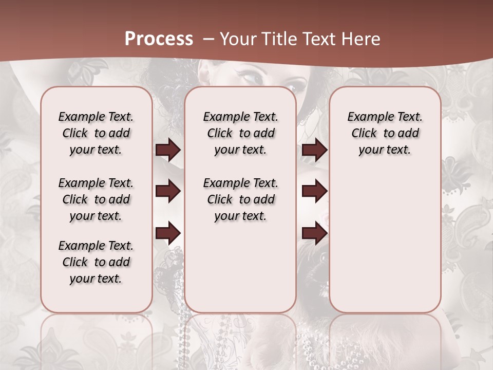 Woman Girl Classic PowerPoint Template