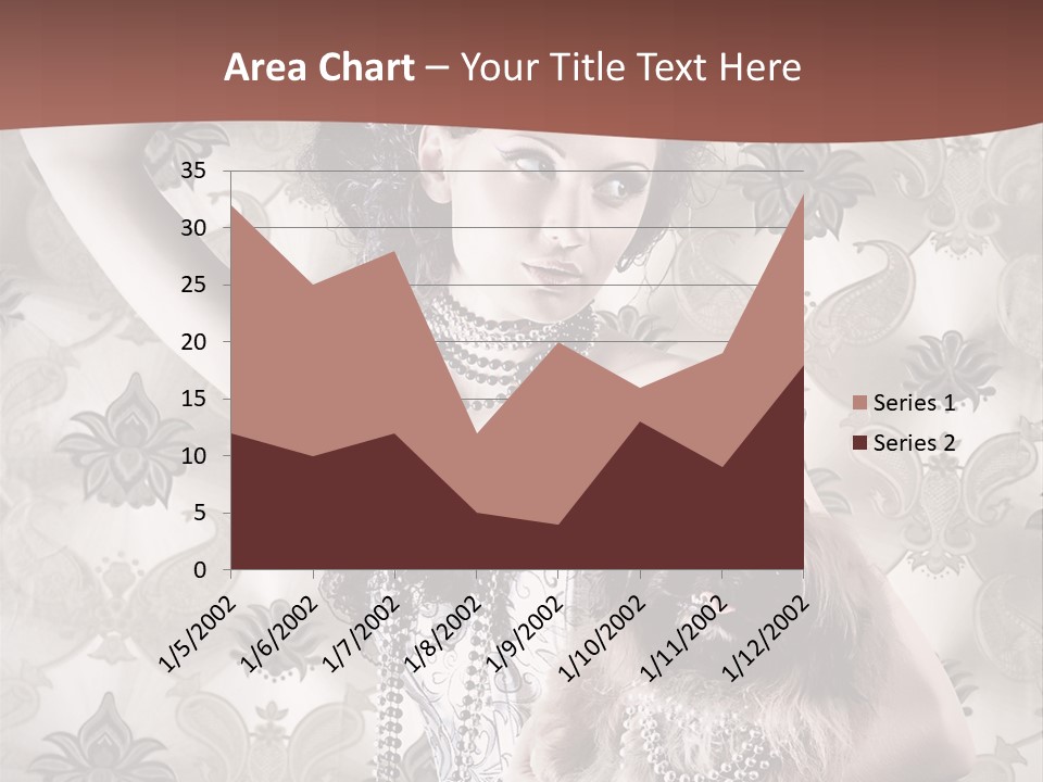 Woman Girl Classic PowerPoint Template