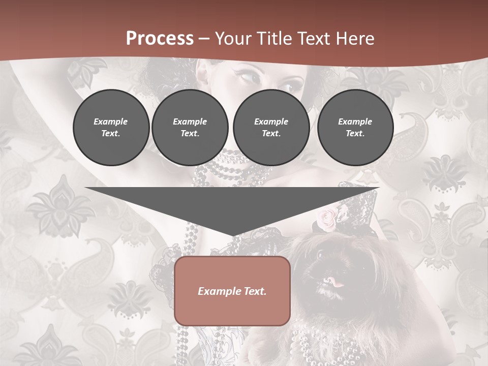 Woman Girl Classic PowerPoint Template