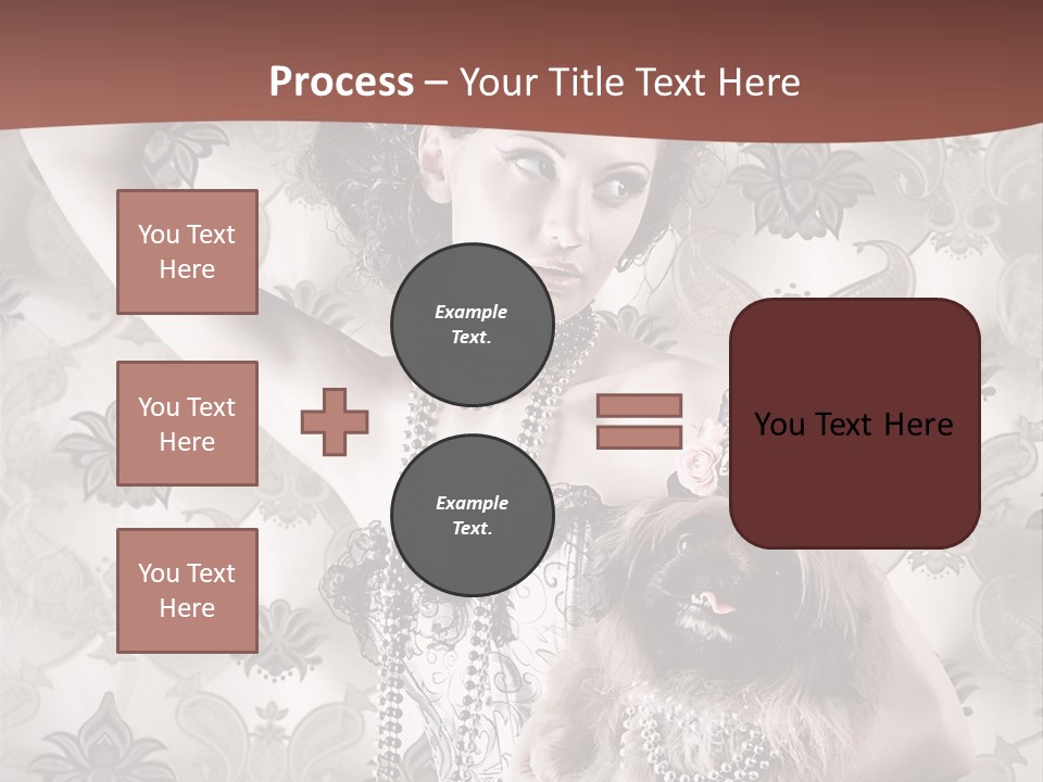 Woman Girl Classic PowerPoint Template
