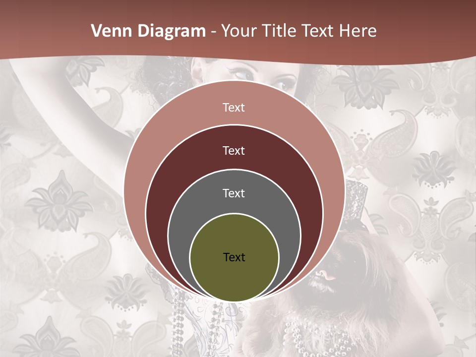 Woman Girl Classic PowerPoint Template