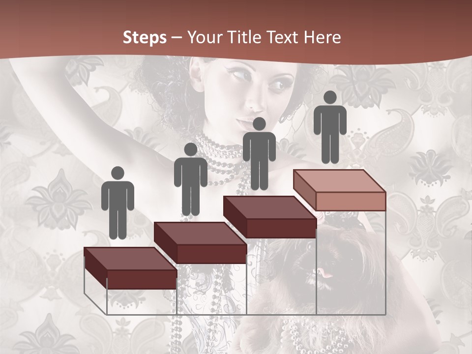 Woman Girl Classic PowerPoint Template
