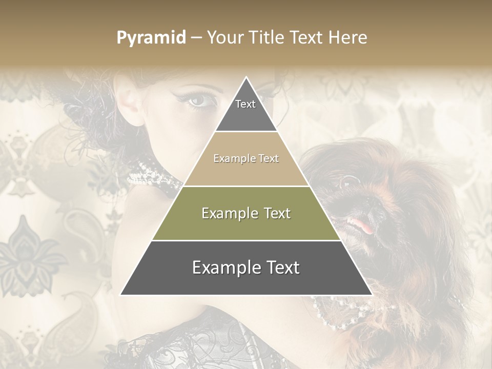 Sensual Girl Makeup PowerPoint Template