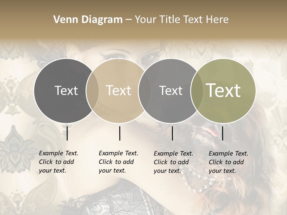 Sensual Girl Makeup PowerPoint Template