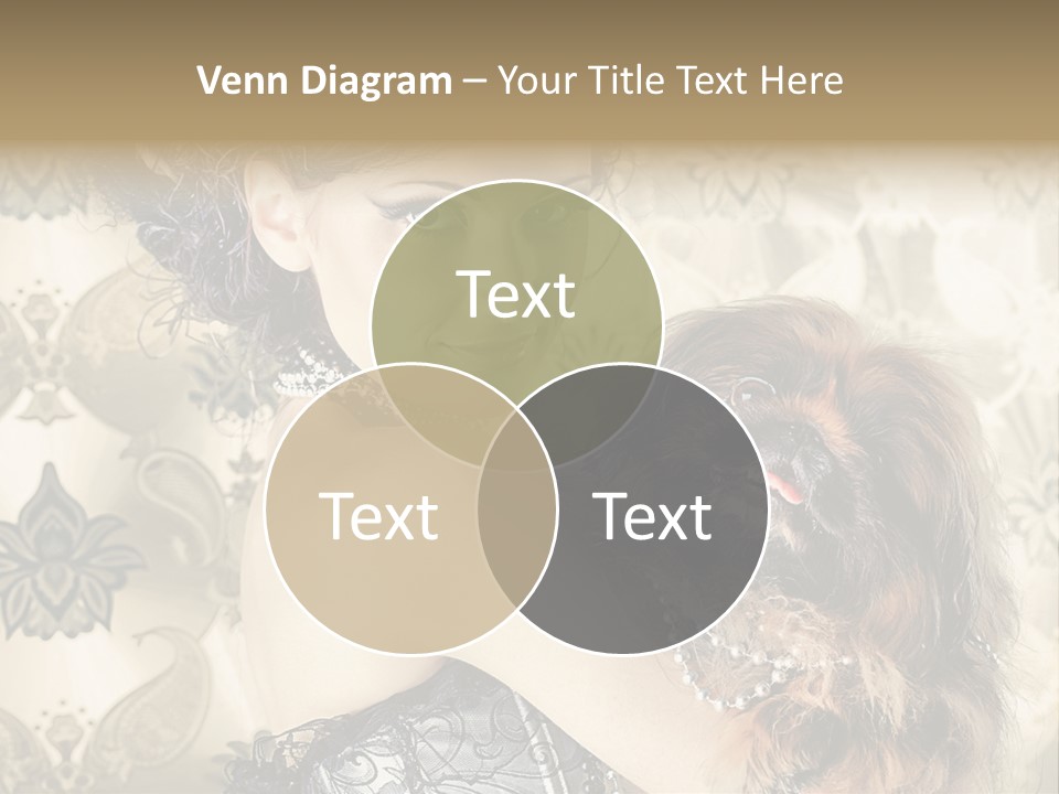 Sensual Girl Makeup PowerPoint Template