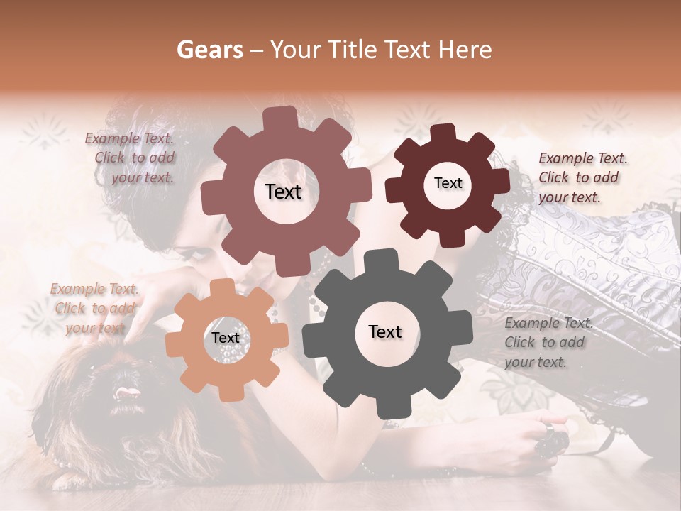 Nostalgia Style Floor PowerPoint Template