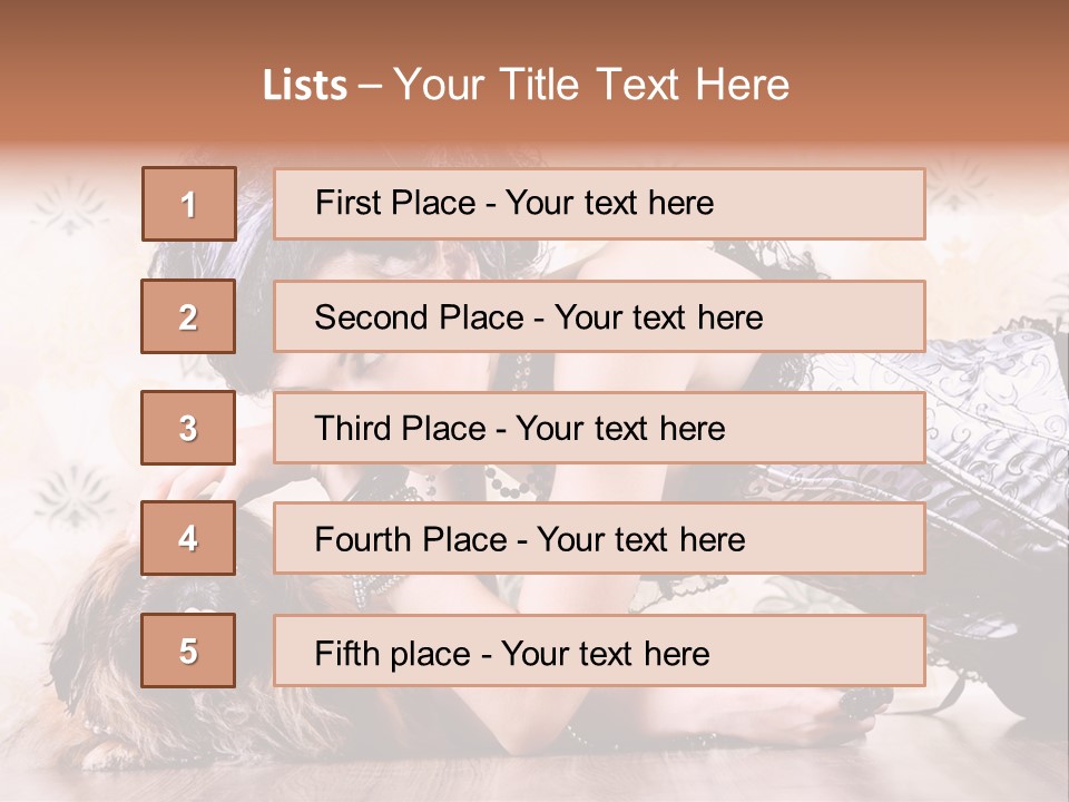 Nostalgia Style Floor PowerPoint Template