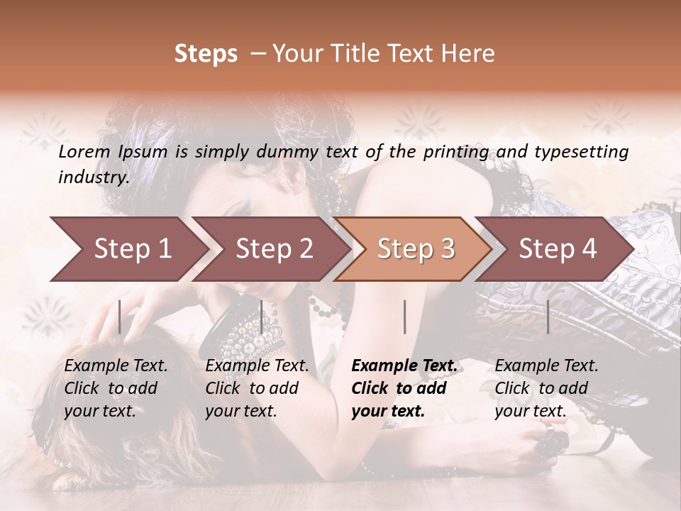 Nostalgia Style Floor PowerPoint Template