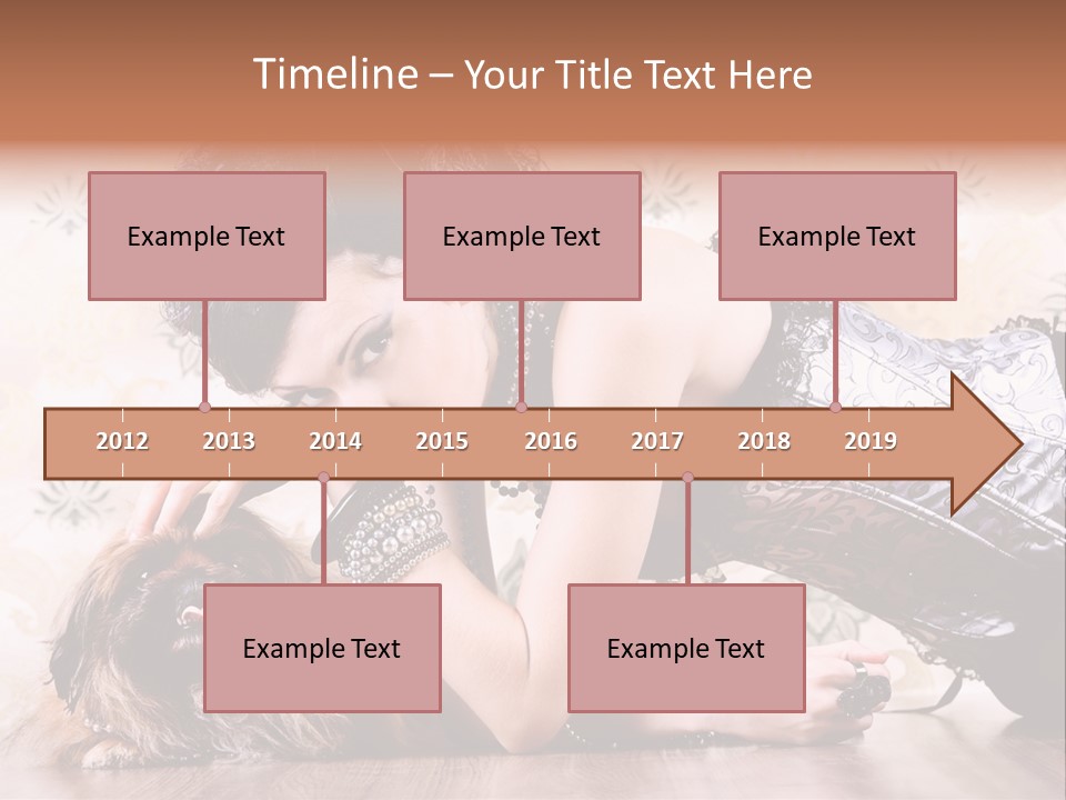 Nostalgia Style Floor PowerPoint Template