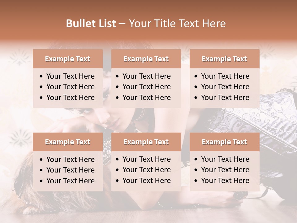 Nostalgia Style Floor PowerPoint Template