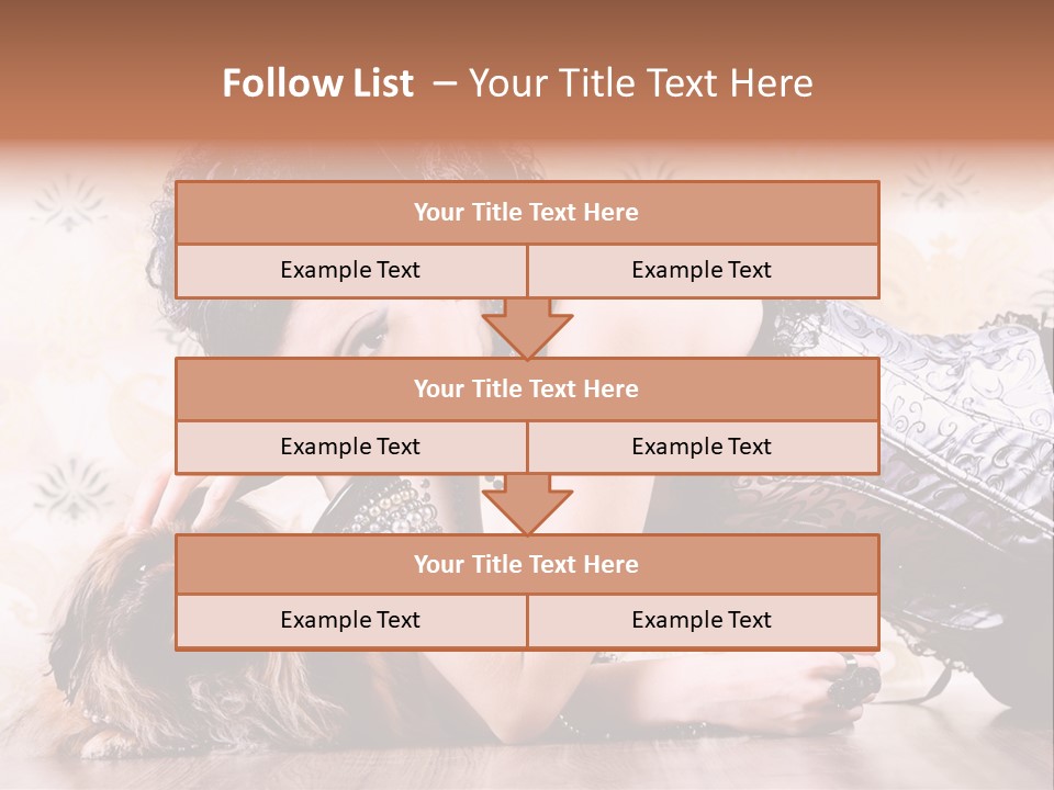 Nostalgia Style Floor PowerPoint Template