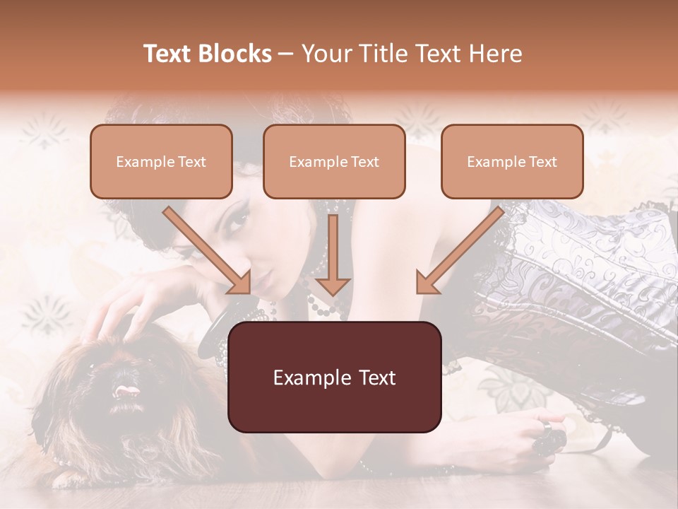 Nostalgia Style Floor PowerPoint Template