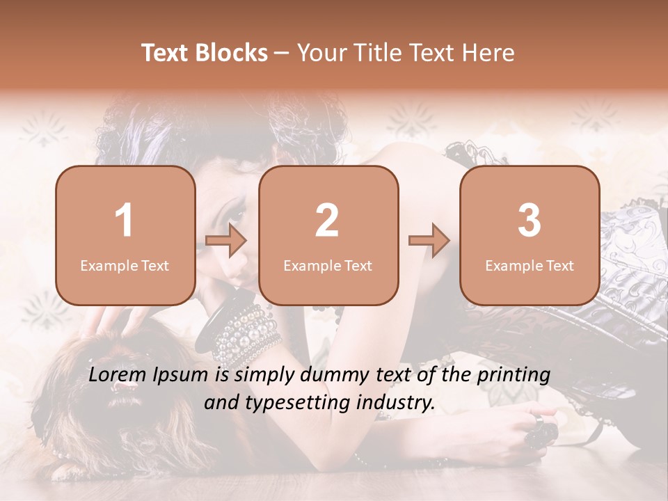 Nostalgia Style Floor PowerPoint Template