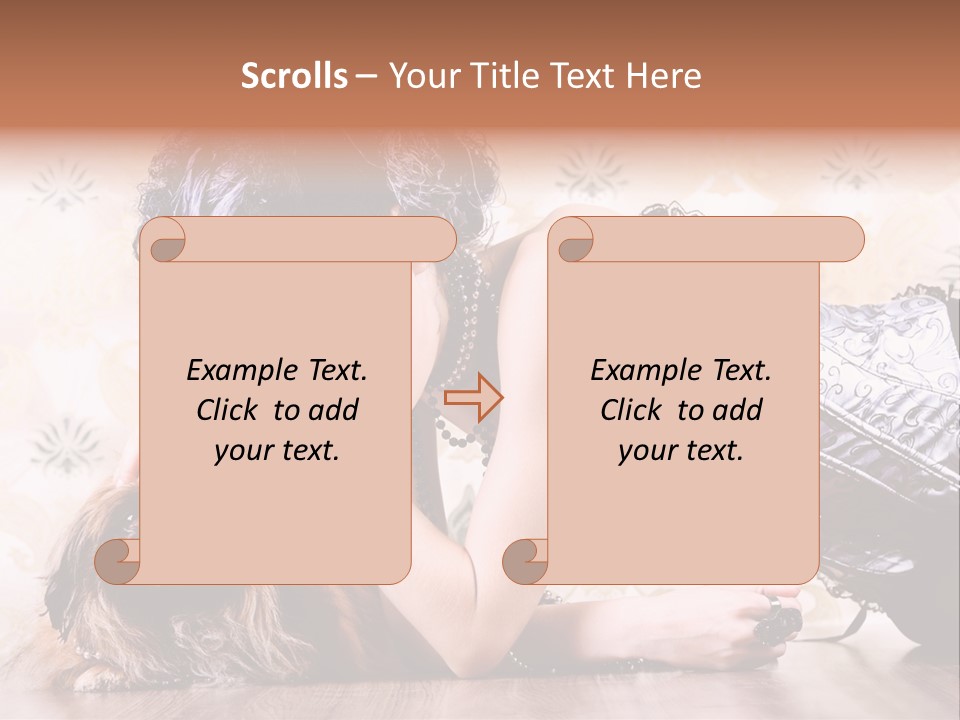 Nostalgia Style Floor PowerPoint Template