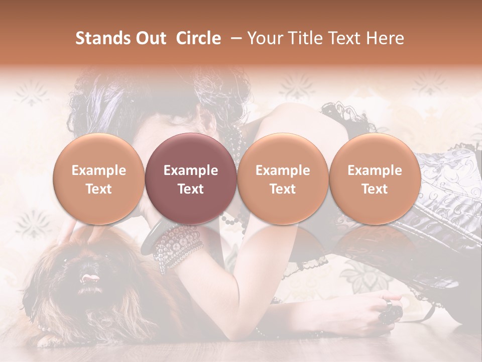 Nostalgia Style Floor PowerPoint Template