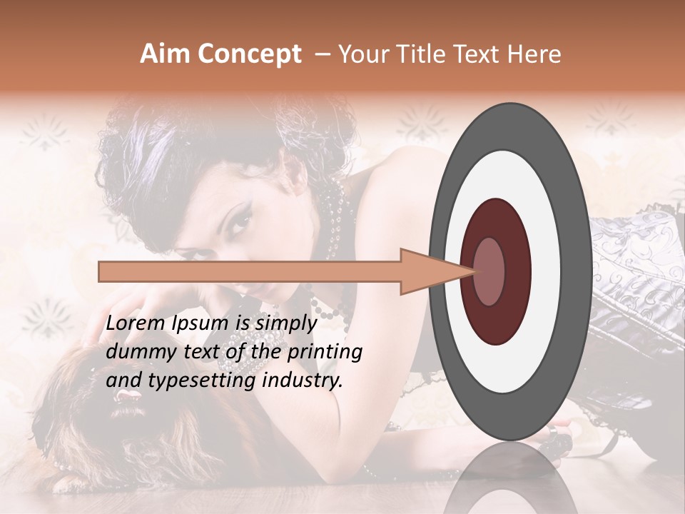 Nostalgia Style Floor PowerPoint Template