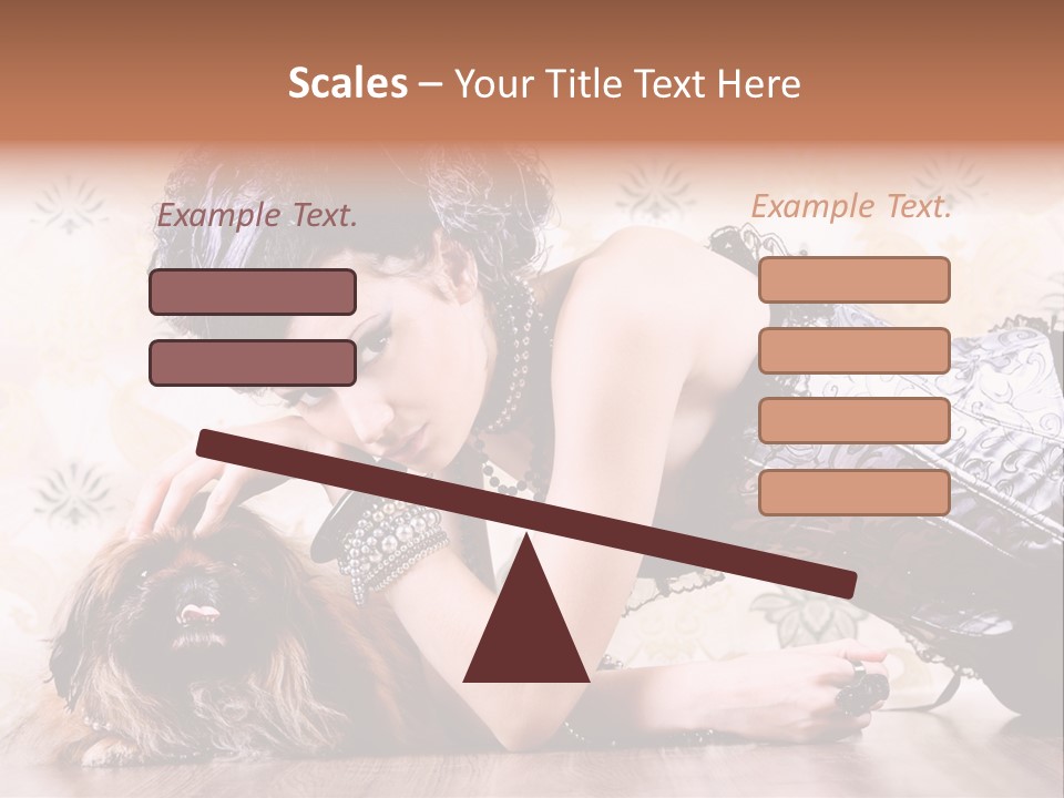 Nostalgia Style Floor PowerPoint Template