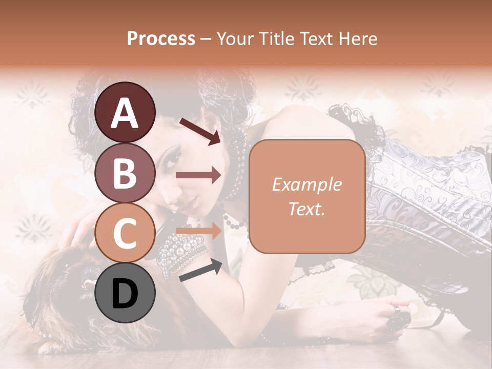 Nostalgia Style Floor PowerPoint Template