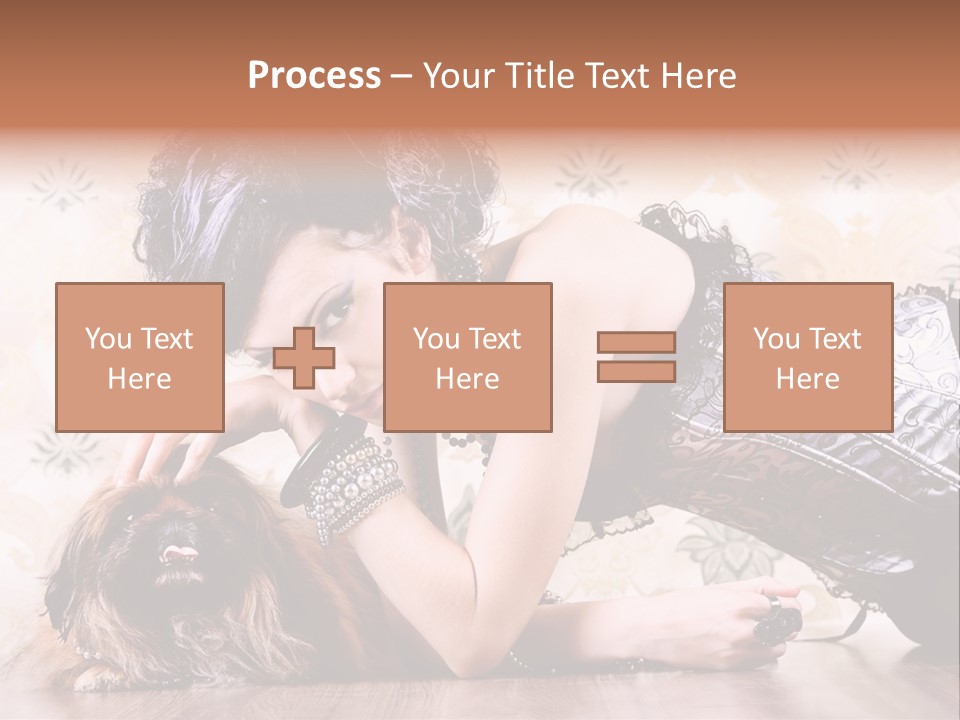 Nostalgia Style Floor PowerPoint Template