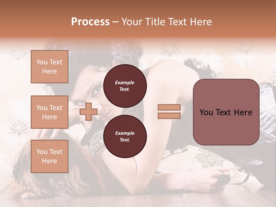 Nostalgia Style Floor PowerPoint Template