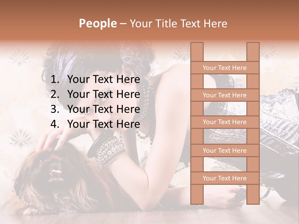Nostalgia Style Floor PowerPoint Template