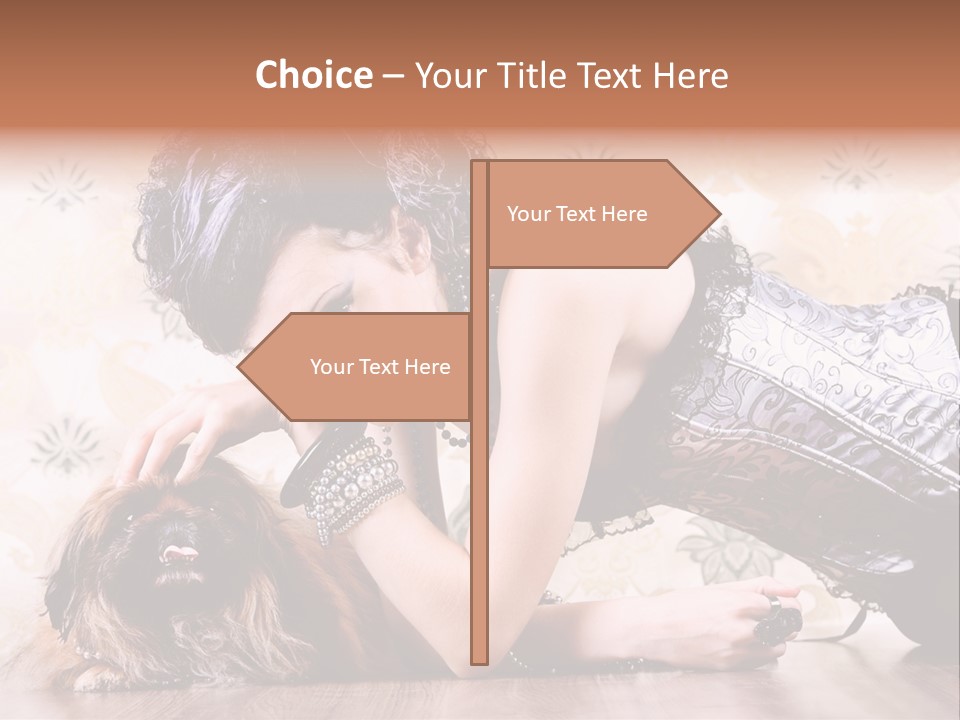 Nostalgia Style Floor PowerPoint Template