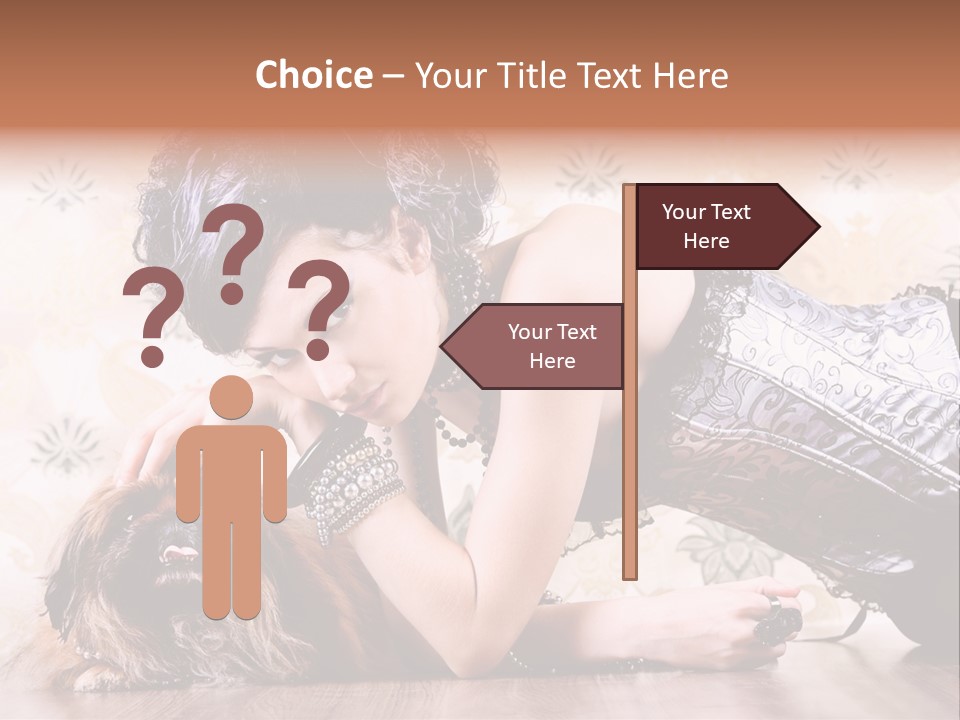 Nostalgia Style Floor PowerPoint Template