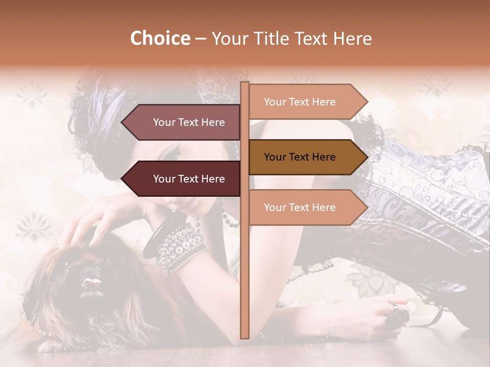 Nostalgia Style Floor PowerPoint Template
