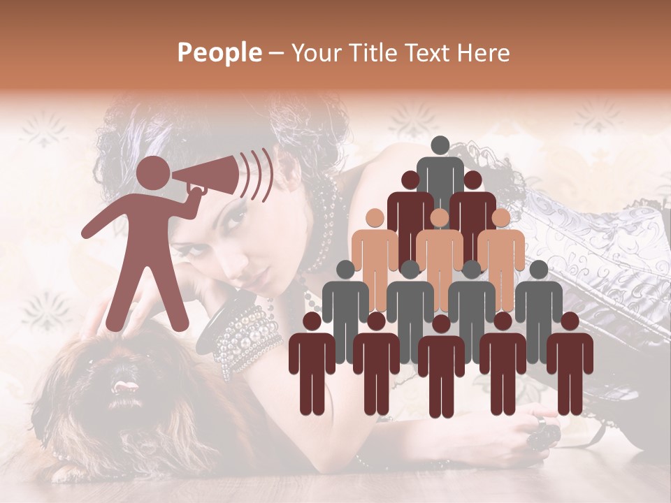 Nostalgia Style Floor PowerPoint Template