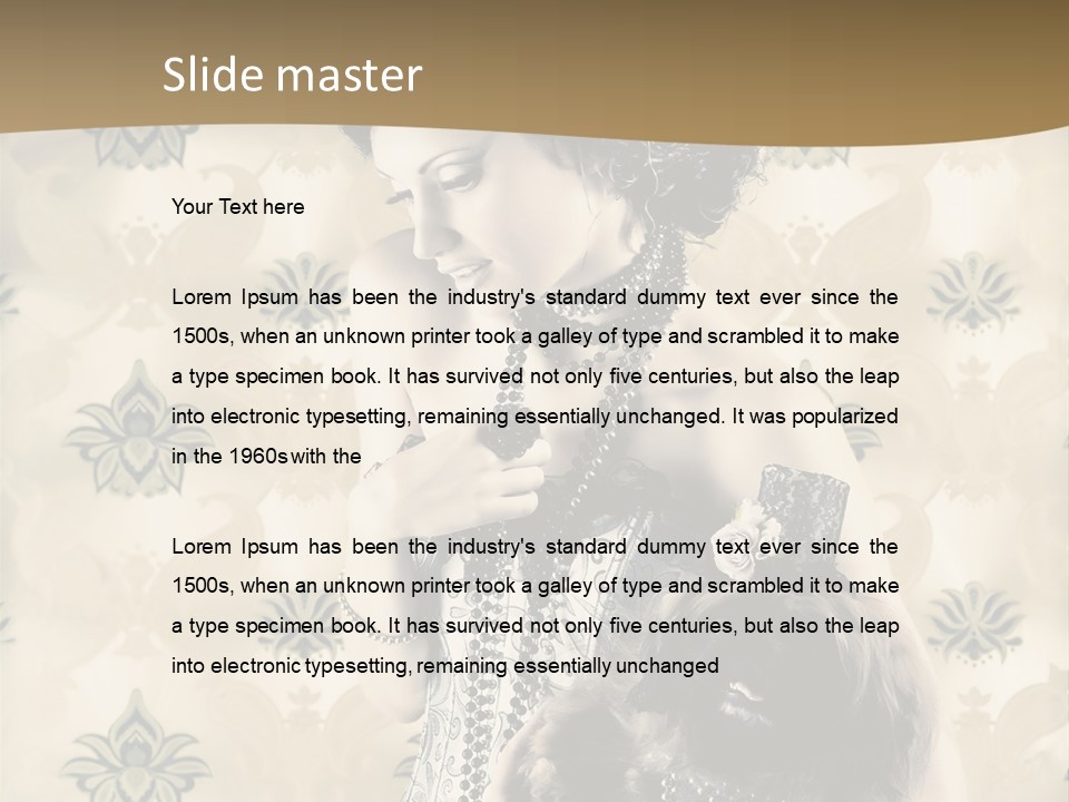 Schaum Bockbier Schwarzbier PowerPoint Template