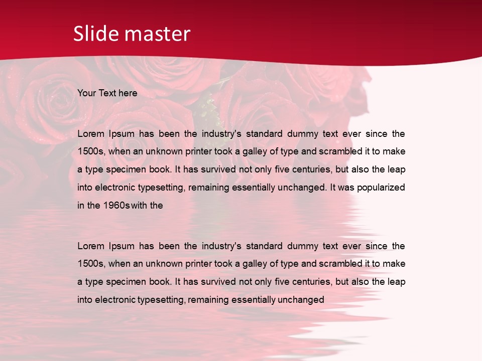 Valentine Mothers Aroma PowerPoint Template