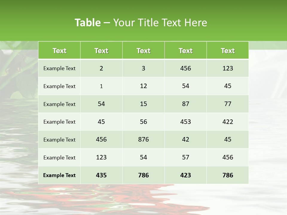 Macro Elegance Glamour PowerPoint Template