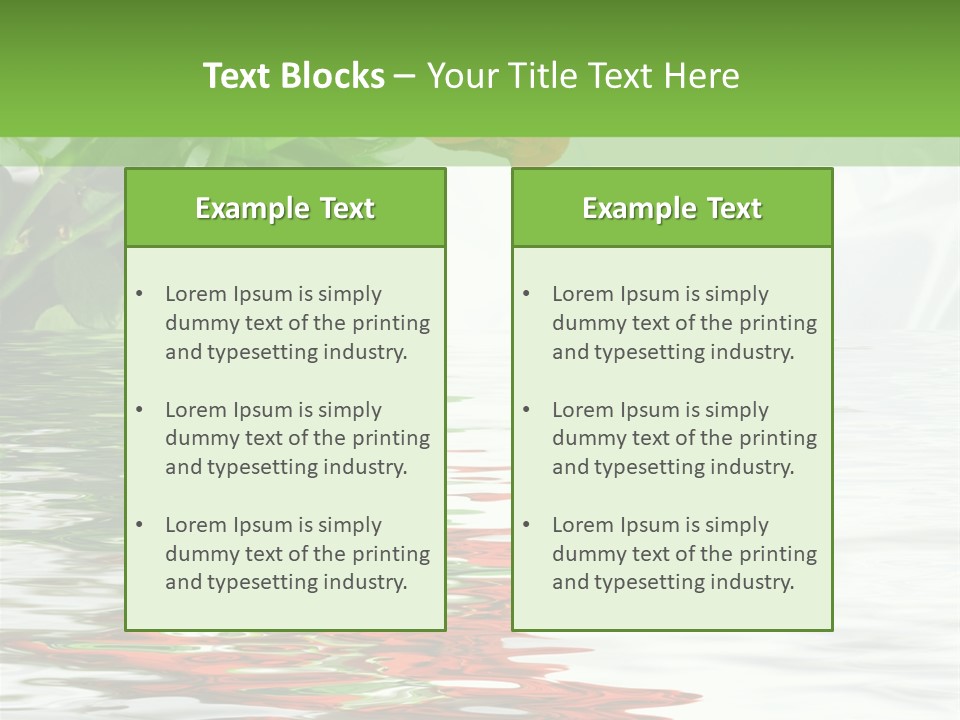 Macro Elegance Glamour PowerPoint Template