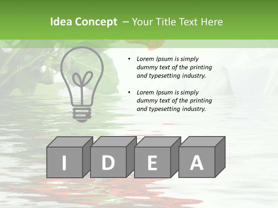 Macro Elegance Glamour PowerPoint Template