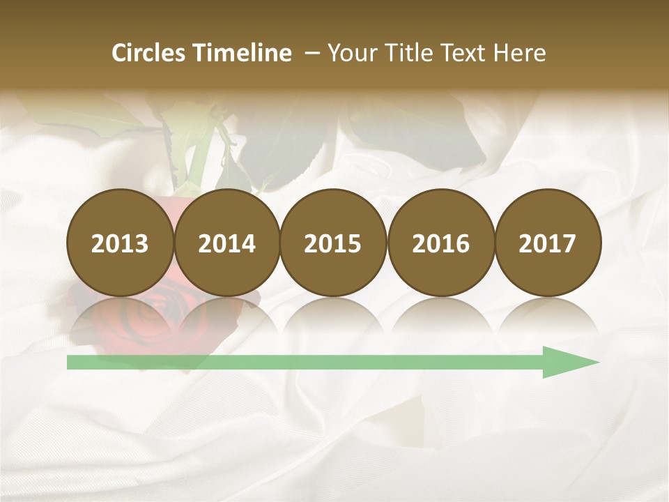 Fabric Sensuality Gift PowerPoint Template