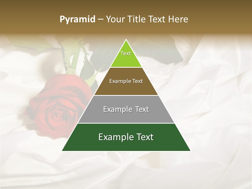 Fabric Sensuality Gift PowerPoint Template