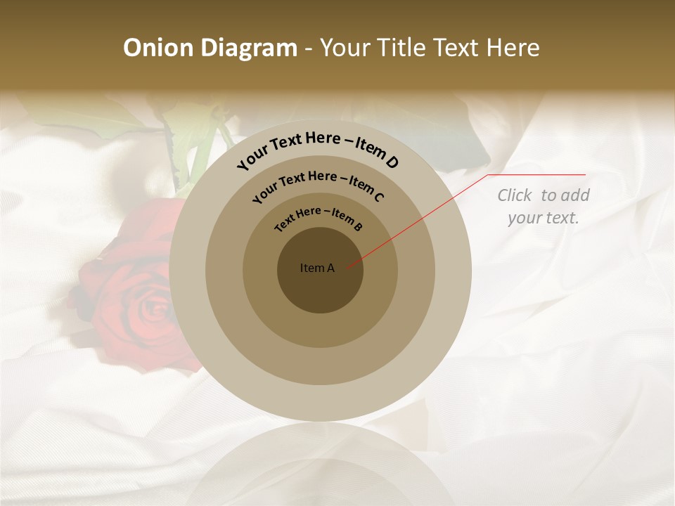 Fabric Sensuality Gift PowerPoint Template