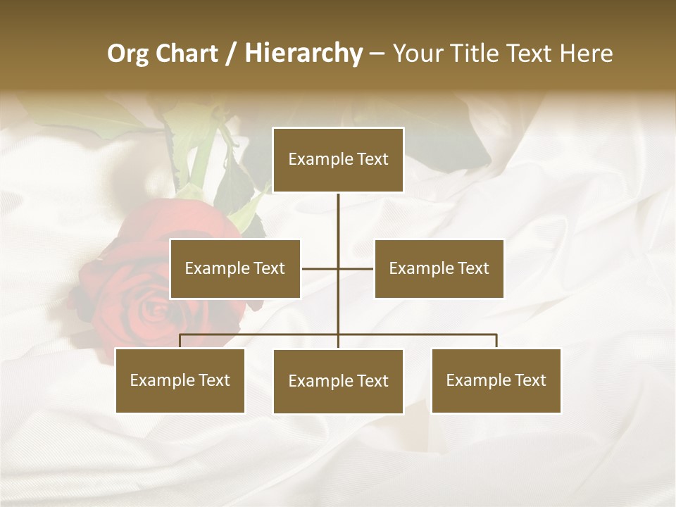 Fabric Sensuality Gift PowerPoint Template